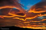 Lenticulares sobre el Conjuro (Motril). Paisajes de Granada