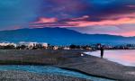 Playa de Poniente y sierra Lújar (Motril). Paisajes de Granada.