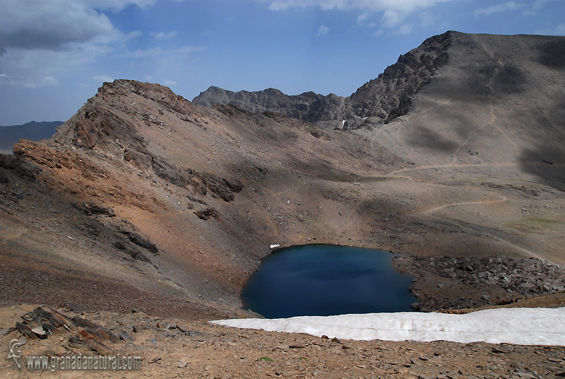 Caldera y Mulhacn desde Loma Pelada