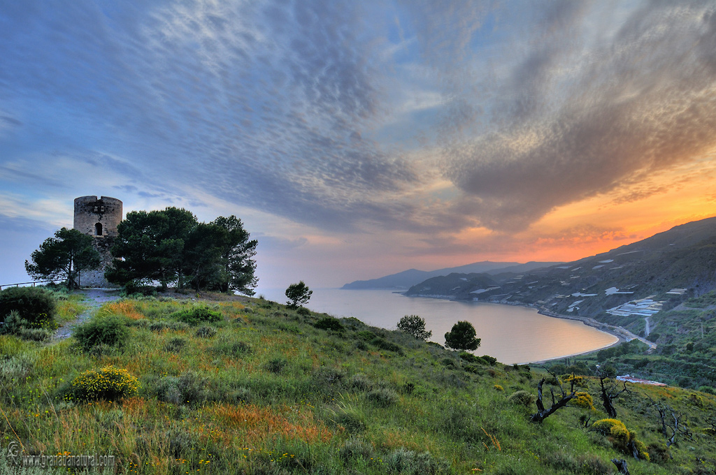 Atardecer desde la Torre Atalaya de Melicena