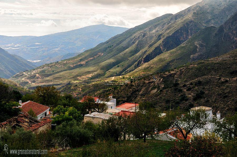 Fregenite desde el mirador de la Era.Pueblos de Granada