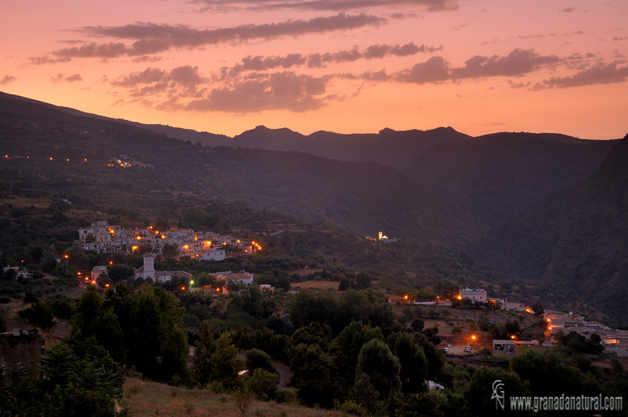 La Tahá ( Ruta medieval). Paisajes de Granada