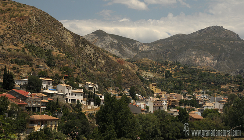 Monachil (vista parcial). Pueblos de Granada