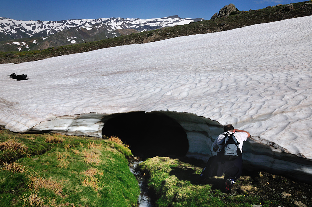 Neveros en el valle del Poqueira. 