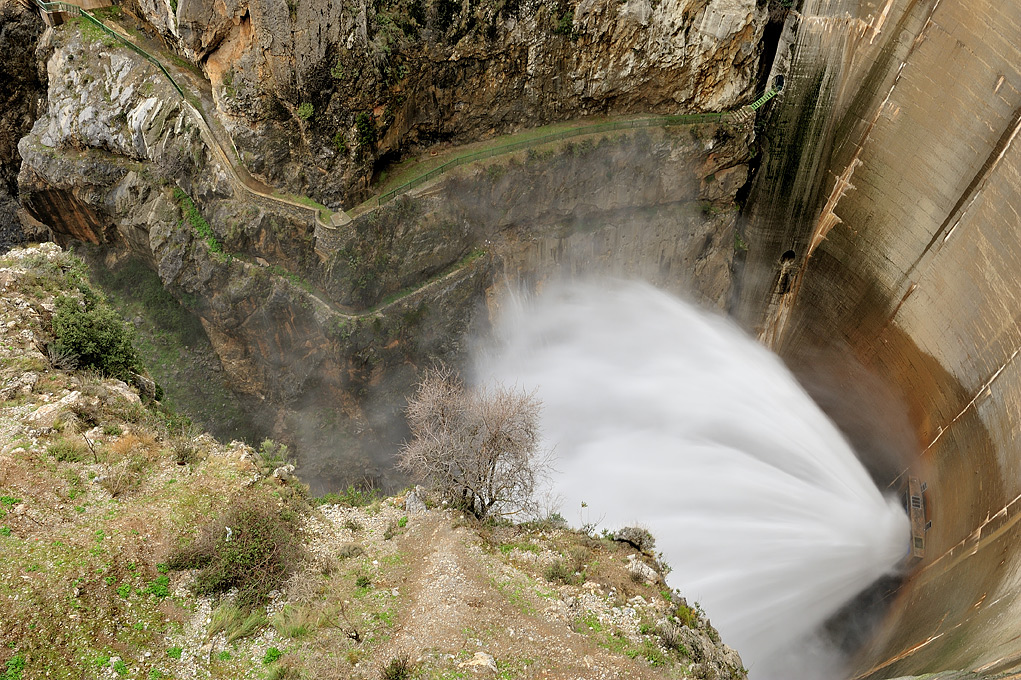 Pantano de Quéntar. Pantanos de Granada.