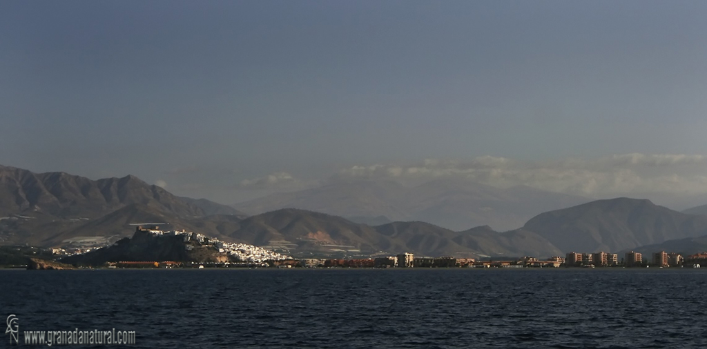 Salobreña desde el mar