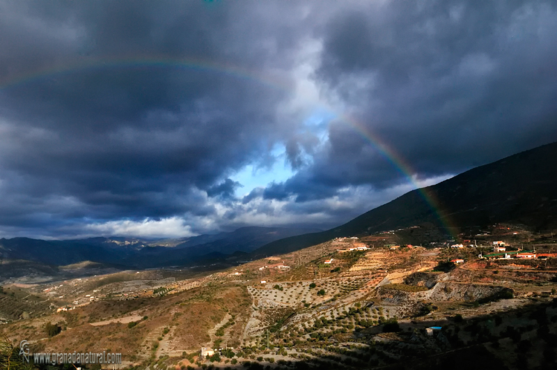 Sierra Lujar hacia Lagos.Paisajes de Granada